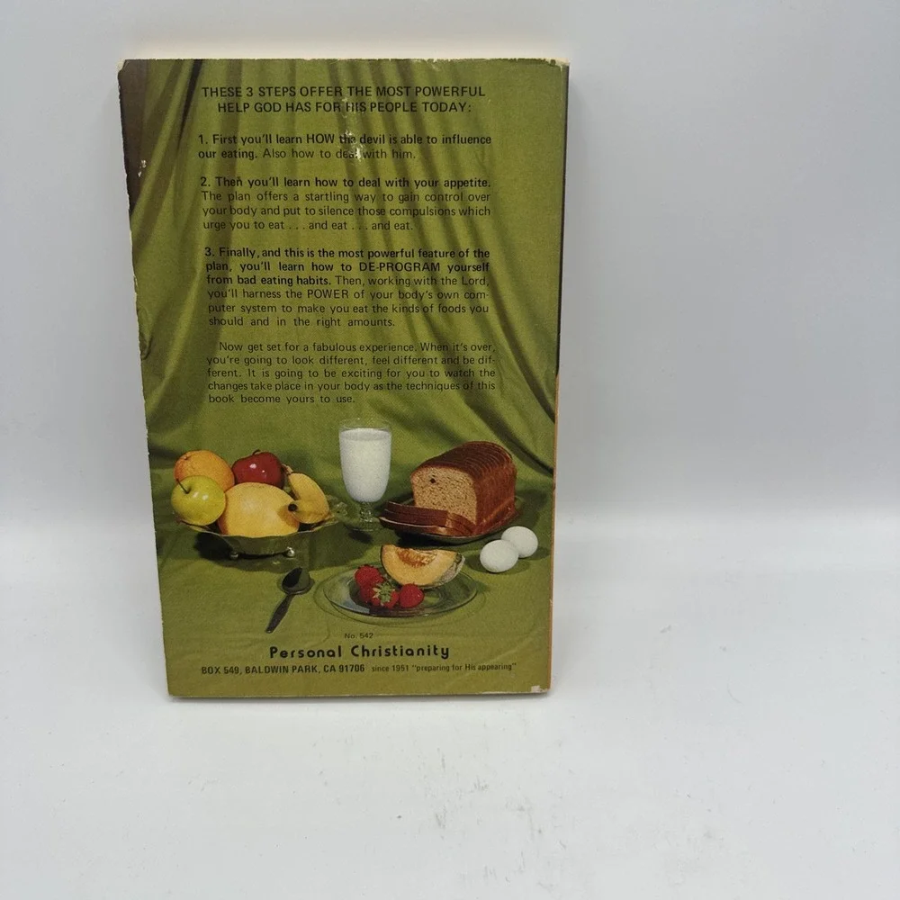 C.S Lovett Help Lord The Devil Wants Me Fat Book Softcover 1977